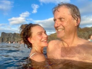 Lena Olin Instagram - When in Iceland!💗