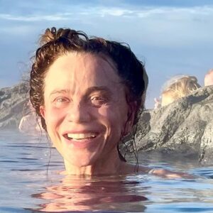 Lena Olin Instagram - When in Iceland!💗