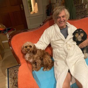 Lena Olin Instagram - Today is this brilliant , love of my life and dog lover’s  Birthday! Thank you Lasse for our lifelong beyond fun, complicated, hilarious and soulful PLAYDATE! I love you more than words can ever say! Happy Birthday LASSE ..my forever lover and best friend !!!!❤️