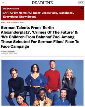 Lena Urzendowsky Instagram - What an honor! 
Thank you so much 🙏🏻 
@germanfilms @deadline
#facetofacewithgermanfilms