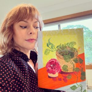 Lenka Instagram - And she paints! (Once or twice per decade 😜)