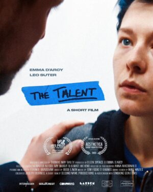 Leo Suter Instagram - Start your engines...

We are over the moon to announce THE TALENT, a short film starring @emmaziadarcy @leo.suter @rhiannebarreto @davidmillsdept @karl_queensborough _rapoport 

Written & Directed by @tmayb

Produced by @suddenlynuns and @emmaziadarcy

Executive Producer @marcoalesssi

Director of Photography @annamaccc

Music by @tomfoskettbarnes

Edited by Rosie Lakin @intermission_film 

Production   Costume Design @frankiesnaps

Colour by @josephbicknell at @company_3

VP Supervisor @samkempac

Environment design by @oxygencube_3D

Sound Design by @mattwaites 

Production Manager @lewiscoates

1st AD @rose_esme_lucas

2nd AD Molly Hunter

HMU Designer @alicehowlettmakeup

Art Dept & Wardrobe Assistant @__seedy

Casting Director @kharmelcochranecasting

Virtual Production Consultant Laurien Ash

Production Assistant Arianna Rabin

Set PA @fauvealice

Script Supervisor Berit Mjaugedal

1st AC @oliver.munks

2nd AC @louisetse @estherlvc94

B Cam Operator @chlsbrnrd

Camera trainee elena.carciog

Gaffer @ramzeysabbagh

Sparks @jacobcampbelll1 @dabbs_josepho

Grip Warwick Drucker

Sound Recordists @charpersound bogdan.wav

Boom Op @rajan1993 

Costume Assistant @malearcucci

HMU Assistant Kayla Dixon

BTS Videographer @_samdoyle

Post Sound @goldcrest_films

Re-Recording Mixer Conor Kelly

ADR Editor Sean Miller

ADR Recordist Harry Foley

Visual Effects by @we_are_covert

VFX Producer @bnprc

VFX Supervisor @calinbogdacenco

shot entirely on the VIRTUAL PRODUCTION STAGE @gardenstudioshq:

Head of VP @skinnershots

VP Supervisor @samkempac

VP Technician @mara.rosianu

Junior VP Technician @jamesfurrcamera

Head of Talent & Community Leone Buncombe

Head Gardener Thomas Høegh

In association with Smoking Gun Films - huge thanks to Execs @raygrams @matt.hichens and the whole team 

Va va voom