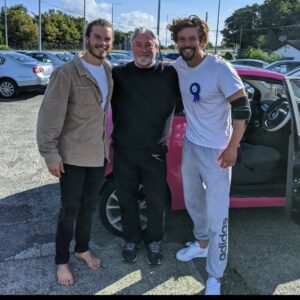 Leo Suter Instagram - Ireland BTS