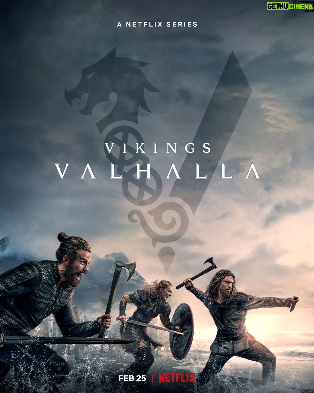 Leo Suter - 9.5K Likes - Scream and shout - Vikings: Valhalla launches February 25th, 2022 only on @netflix, @netflixvalhalla