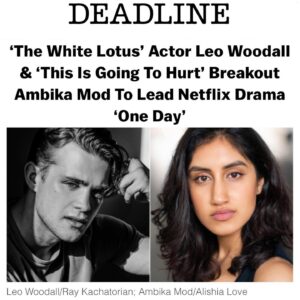 Leo Woodall Instagram - Honoured is an understatement. Em and Dex. Dex and Em. Let’s go @ambikamod !