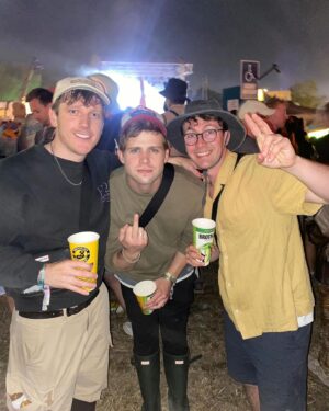 Leo Woodall Instagram - Glastonbury, I still miss you.

@hunterbootsuk