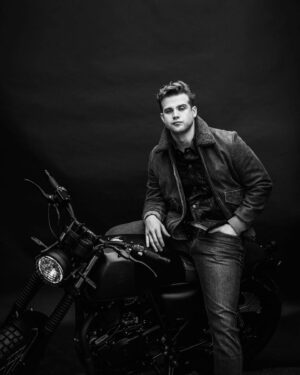 Leo Woodall Instagram - I went to the 1950s! Kinda