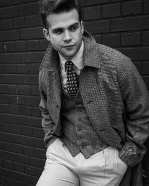 Leo Woodall Instagram - I went to the 1950s! Kinda