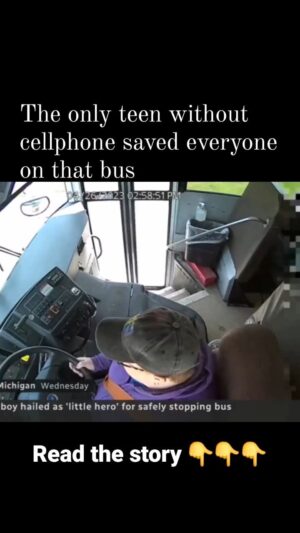 Leon Logothetis Instagram - This kid is a hero! I was just sent this amazing story and had to share ❤️
...
Dillon Reeves, whose parents haven’t given him a cellphone, saved a school bus full of students. The 13 year-old sprang into action and hit the brakes when the driver lost consciousness.

Dillon’s father, Steve, told CBS: “What else are you going to do when you don’t have a phone? You’re going to look at people, you’re going to notice stuff. You’re going to look out the window. It’s a very powerful lesson, maybe a change-the-world kind of lesson.”

The teen was riding a school bus full of students in Michigan when he noticed something was off. The driver felt lightheaded and said on the intercom that she was going to pull over for a moment. However, the bus never made it to the pull-off area, and began to drift onto oncoming traffic.

Security camera footage shows the driver losing consciousness and going limp. Noticing the danger of the situation, Reeves sprang from five rows back. Without hesitation, the 7th grader grabbed the steering wheel and slammed on the brakes carefully and slowly to prevent any injuries among his classmates. Immediately after, Reeves shouted at his fellow students for someone to call 911.
Repost: humanityexpress

#kindness #thekindnessdiaries #leonlogothetis #bekind #gobekind #randomactofkindness ofkindness #spreadkindness #kindnessmatters #choosekindness #channelkindness #kindnessrocks #youmatter #kindnessdiaries #randomactsofkindness #alwaysbekind #rak #kindnessisstrength #empathymatters #attitudeofgratitude #kindnesssuperhero #gobebrave