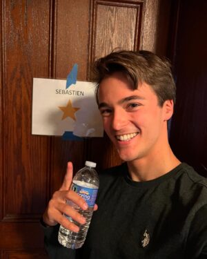 Leonardo Cecchi Instagram - Prom Dates is out on Hulu, and it’s in @variety ‘s top 10 streamed movies of the past week! 
Thank you Kim, @_antoniagentry_ and @julialester for the wonderful time on set, and @americanhigh @dubphelps @mrgarelick @molle1018 and everyone at @therealhartbeat and @ldentertainment for having me. 
D.J. Mausner, you are a legend for writing such an outrageous, all out there comedy movie. The first time I read the script it reminded me of 2024’s Superbad, one of my all time favorites. 
Go stream Prom Dates starring the immensely talented Julia Lester, Antonia Gentry, and featuring myself as Sebastién, a very intriguing “prom date” candidate 😬😂