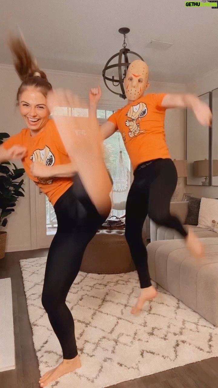 Lesa Wilson - 1.3K Likes - Workin’ off that candy corn. 🍭
*
*
*
*
*
#besties #funny #comedy #laugh #pamelapumpkinhalloweenworkout #halloween #silly