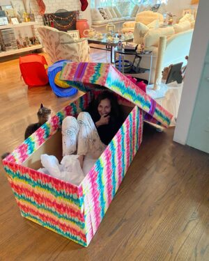 Lesley Ann Warren Instagram - There was something much better than this inside from my gorgeous, generous husband!