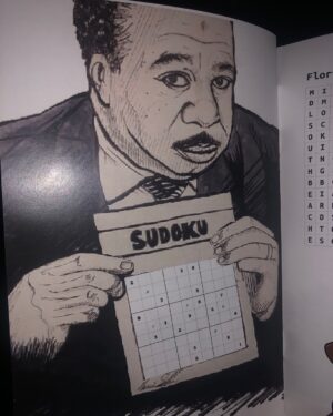 Leslie David Baker Instagram - Amazing art inside of my Crossword Puzzle book (Yes it includes Sudoku’s as well 🤓🥨)! Courtesy of @xena.griffin @ba6scott @prior2art @dugmcuglyart @fredpaints23 @returnoftheoffice @_gr33n3y3s ... and Ofcourse my brother @officialsardarkhan ... make sure to order yours before they run out! This is a limited run! You have the option of buying them signed and unsigned! 🥨🥨🥨🥨🥨🥨🥨🎁🎄❤️ GO TO LESLIEDBAKER.com to get yours!!! #🥨