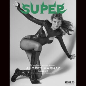 Leslie Kee Instagram - Super Magazine 2023AW issue 03
@supermagazinenyc 

「A Tribute to Richard Avedon」
featuring AUDREY MARNAY @audreymarnay x @marineserre_official @daname_paris 

Photographed by @lesliekeesuper 
Styling by @starburleigh 
Hair by @raynald.croix.bernard
Makeup by @rachidtahar
Styling assistant @eliabalourdet 
Agent @seijiakira @donatbarraultstephens @joshbostwick @suprememgmtparis @suprememgmt 

#richardavedon #avedon100 #avedonfoundation #superavedon #lesliekee #lesliekeesuper #supermagazinenyc #audreymarnay #daname #marineserre