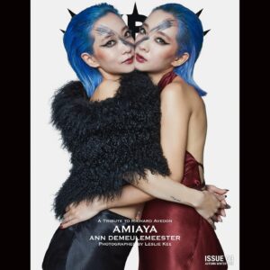 Leslie Kee Instagram - Super Magazine 2023AW issue 03
@supermagazinenyc 

「A Tribute to Richard Avedon」
AMIAYA @amixxamiaya @ayaxxamiaya 
featuring @anndemeulemeester_official 

Photographed by @lesliekeesuper @signo_inc 
Styling by @enosogohs 
Hair Makeup by @noboruok 
Artwork & Designed by @yutanakajima_elm 

Collaboration for Noboru Tomizawa 30th anniversary special editorial 
#richardavedon #avedon100 #avedonfoundation #superavedon #lesliekee #lesliekeesuper @creative_space_harajuku @asobisystemarmy @asobisystem_official #supermagazinenyc #amiaya #富澤ノボル #anndemeulemeester