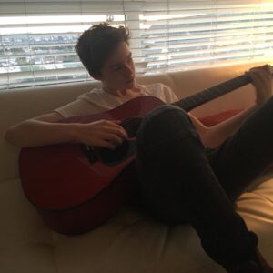 Levi Miller Instagram - Weekend 🎸