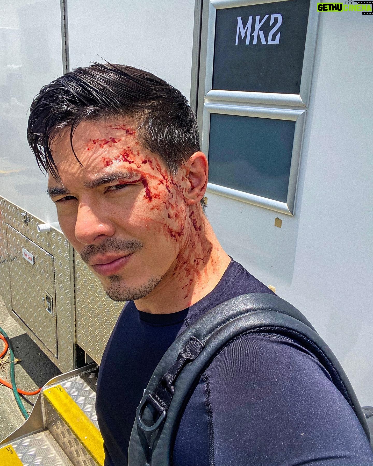 Lewis Tan - 40.7K Likes - 7 months and a strike later, finally wrapped. The first film was extremely challenging but the numbers we did during the pandemic were so krazy that we got to make round 2, hopefully this time we can have a premiere and fans worldwide can watch this in cinemas. We did this for you with a bloody smile 💀🐉
Last slides are how it all started, next we annihilate the box office. #MortalKombat #MortalKombat2