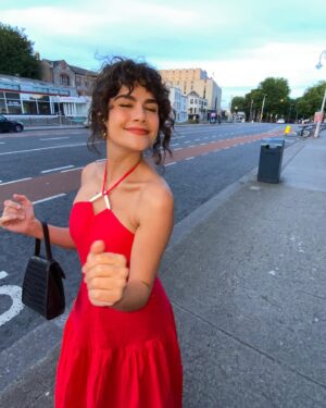 Lexie Shoaibi Instagram - [nick jonas voice] RED DRESS
