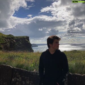 Liam Attridge Instagram - The cliffs are breathtaking. I feel at home here.