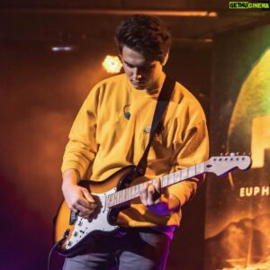 Liam Attridge Instagram - Guitar is my life. And this guitar means the world to me. Thanks dad😊😊
