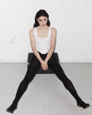 Libe Barer Instagram - from a moment after the before times but before the omicron times ~ thinking about the strangeness of the passing of time and also the insanity that And Just Like That exists ~ 📸: @alessandrobabini / styled by @wriggleytiggley