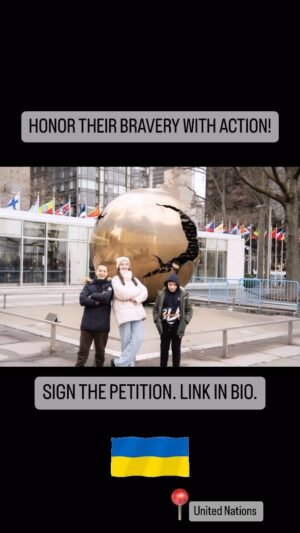 Liev Schreiber Instagram - Kira, Ilya and Sasha were abducted by Russian forces. Their brave grandparents returned them. Thousands of kidnapped Ukrainian children are still missing. We must demand their return. Sign the petition http://bit.ly/releasethechildrenNOW.