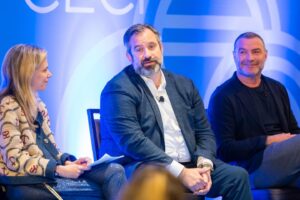 Liev Schreiber Instagram - 2024 CECP Summit attendees received incredible insights on the role of corporations in humanitarian relief from BlueCheck Ukraine Co-Founders Liev Schreiber, Jason Cone & Murphy Poindexter; moderated by Alexandra Amouyel of Newman’s Own Foundation. They discussed their mission, the role corporations can play during a humanitarian crisis—the how and the why, and how BlueCheck plans to address the increasing number of these conflict-affected populations in regions around the world. The way they, and their team of other humanitarian crisis response experts, entrepreneurs, and filmmakers, fast-track urgent support to the front lines, is truly inspiring. #CECPSummit #PurposePersistence #HumanitarianRelief #CrisisResponse #BlueCheckUkraine