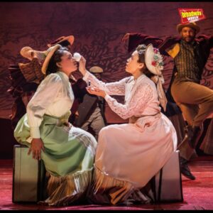 Liisi LaFontaine Instagram - Go to the Wild West in @papermillplayhouse’s latest production @gunandpowdermusical, starring @liisilafontaine & @ciararenee8 as Mary and Martha Clarke, two electrifying women who transformed from farm girls to outlaws to legends. See all of the newly released production photos at the link in our bio.
