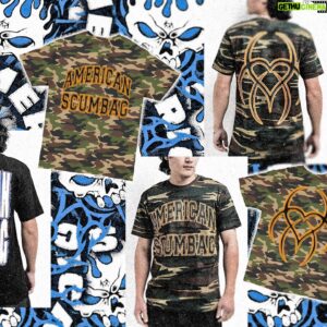 Lil Aaron Instagram - american scumbag collection out now thru @zumiez 💚