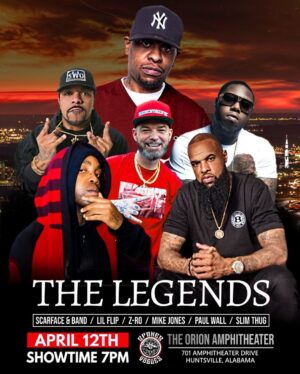 Lil' Flip Instagram - “ APRIL12 #HUNTSVILLE #ALABAMA 🤘🏾🤘🏾🤘🏾🤘🏾 #HTOWN 🤠🤠🤠🤠 we c YALL then!!! 💯💯💯🍀💪🏾#333 #WORTHINGWESLEY🔰 #THEGHETTOGOSPEL “