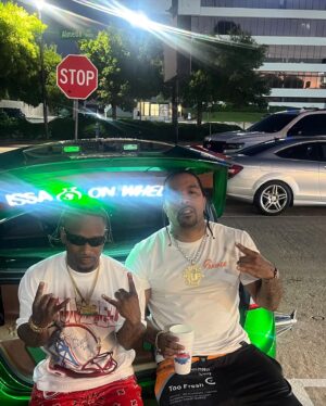 Lil' Flip Instagram - “ MUCH LOVE TO @savagehearted_co FOR SUPPLYING MY WARDROBE FOR ME & @rizzoorizzoo VIDEO FOR SIPPERS ANTHEM off our album 💿 #THELEPRECHAUNS 🍀🍀 #TSF💦 #CLOVERGRECORDS🍀 🤘🏾🤘🏾🤘🏾 “