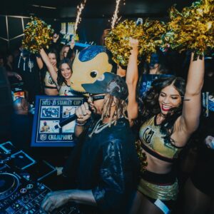 Lil' Jon Instagram - VGK Cast and @chancenhl got to party with @liljon on his birthday at @hakkasannightclub! 🥳🥳🥳

YEAHHHHH! 🗣️
