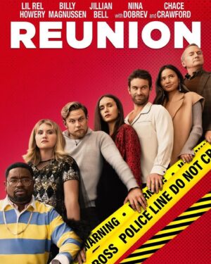Lil Rel Howery Instagram - Did this very funny murder mystery movie with this amazing group of actors. We all got really close and did something really fun and so excited for this to come out. Also produced this movie with my fellow favs great partners @jillianbell @billymagnussen and @whitearrows Directed by @chrisnelson this comes out to rent or buy digitally on June 28th. #ReunionMovie #MovieMakingRel