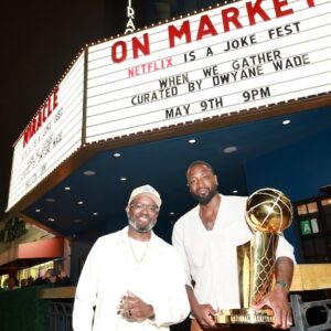 Lil Rel Howery Instagram - Thursday Night was a movie. A great line up of hilarious comedians for the @dwyanewade curated @netflixisajoke festival show “Why We Gather” at the Miracle Theatre. So much fun shout out to all the amazing comics that rocked out and everyone who came out. Been rocking with DWade and the fam for a while now it felt real full circle to be doing this show in LA!!!! #ChitownFinest #NetflixIsAJokeFestival2024 #WhyWeGather #GreatTimea