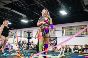 Lillian Bridget Instagram - 📷 @ringofhonor Women's World TV Champion @billie_starkz made her return to @stlanarchy #AnarchyForever 5/31/2024