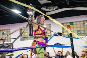 Lillian Bridget Instagram - 📷 @ringofhonor Women's World TV Champion @billie_starkz made her return to @stlanarchy #AnarchyForever 5/31/2024