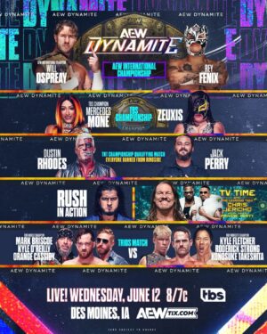 Lillian Bridget Instagram - I know what I am doing tomorrow?!
Join me and let’s watch #AEWDynamite!

Details:
TOMORROW NIGHT from the Wells Fargo Arena in Des Moines, Iowa at 8pm ET / 7pm CT on TBS!