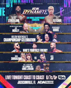 Lillian Bridget Instagram - I’ll see y’all Saturday! 

Tonight we watch #AEWDynamite LIVE starting at 8pm ET / 7pm CT on TBS!

Have fun @dailysplace!