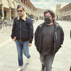 Lillo Petrolo Instagram - “Passeggiatine faentine”! #Faenza #Gagmen #Lilloegreg #teatro