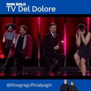 Lillo Petrolo Instagram - Lillo e Greg presentano: NON Solo...TV del Dolore #tvdeldolore