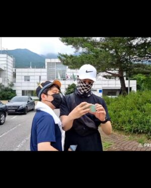 Lim Ju-hwan Instagram - 😇 16km🚶🚶‍♂️🚶