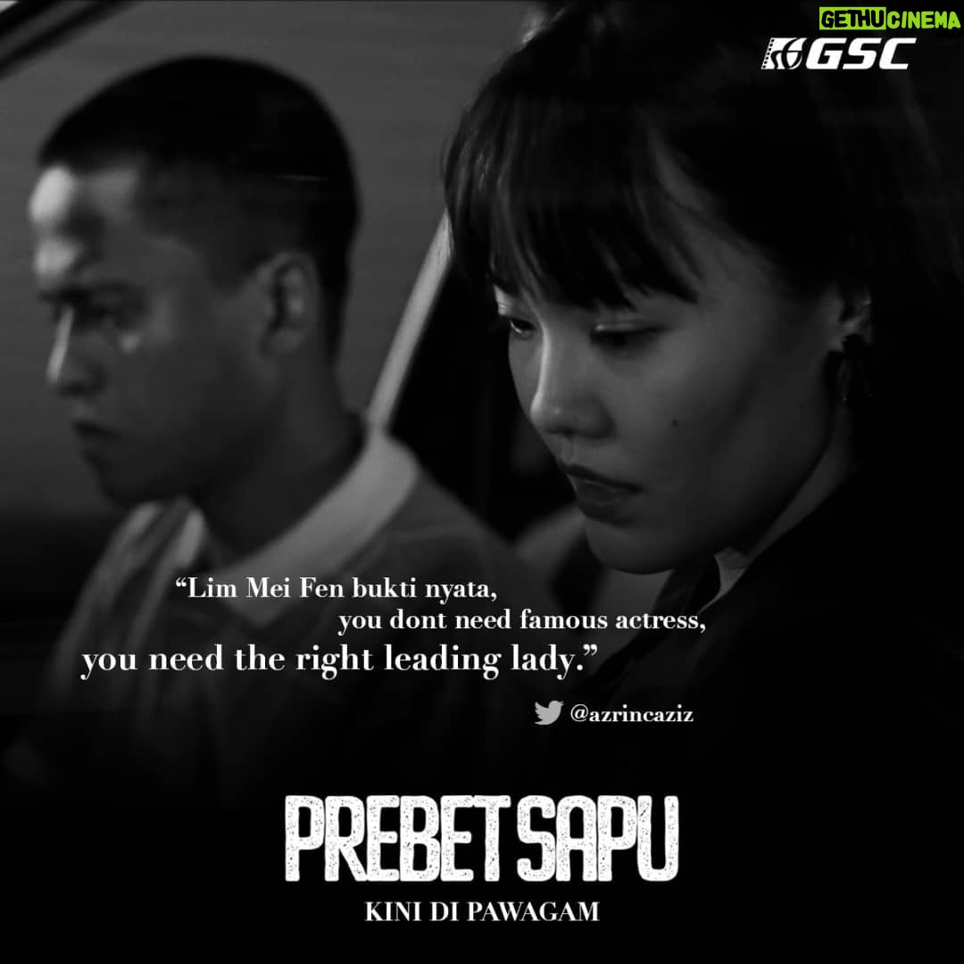 Lim Mei Fen - 680 Likes - I diberitahu warga Malaysia giat ber-tweet pasal #prebetsapu kat twitter. Maka, Bella pun downloaded twitter sewaktu team #prebetsapufilm landed terengganu for touring. TQ penonton yg sudah tengok dan kongsi rasanya. TQ juga kpd @gscinemas yg sudi bagi ruang #sinemaMalaysia
Antara tweet quote yg Bella paling suka ialah "Satu cerita, Dua warna, Banyak makna." @aimnhkeem
#bigcitysmallpeopletoughlife 😎