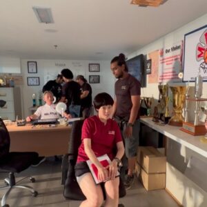 Lim Mei Fen Instagram - Photo dump of PADU
The journey of the Harimau Malaysia team in the 2017 SEA Games vs the journey of us portraying national players & national coaches from Dec 22-March 23. 

Every time I slip on the national coach’s jersey during shoots, I feel the weight of its responsibility. Strangely, it’s like a switch, grounding me into a more mature and serious tone. This role is undoubtedly one of the most significant in my career.

Thank you @globalstationsb @aliaramly @finasmalaysia @skopproductions__ Director @faisalskis Producer @shashayusof7 and my fellow co casts @fifyazmi @gojojojojogoh @thanujaananthan @themelissacampbell @lia_natalia @fikhreebakar @markadam1079 @susan_lankester @charmainechewofficial @stffyss @eddieliu_ii crews & every who involved in this project. 

TQ coach Yoong @ysyuin for your love, kindness, and patience in guiding me into character. Your mentorship helped me capture the essence of the Malaysian Women’s Basketball journey. #Maba 

Lastly I would like to thank my families & close friends who came and supported the movie on premiere night. Tq @enya_chan for your lovely roses. 💐 

#PaduTheMovie #bangkitpadu