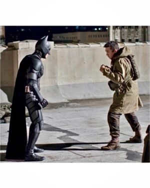 Lin Oeding Instagram - Fighting Batman. Behind the scenes on the set of “Dark Knight Rises”. Had fun getting to fight both Batmans: Christian Bale in Dark Knight Rises, and Ben Affleck in Batman vs. Superman. #tbt