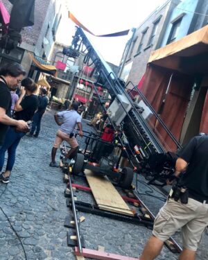 Lin Oeding Instagram - The 2 episodes I directed for the new Bruce Lee inspired series “Warrior” will be airing this Friday, and next Friday (May 17th & 24th) on Cinemax. This weeks episode was written by the talented @bradcalebkane (who was also the singing voice of the original Aladdin, go YouTube him, it’s incredible!). Shoutout to Bruce Lee’s daughter, Shannon Lee & Justin Lin for launching the series her father wanted to make in the early 70’s. Much respect to showrunner Jonathan Tropper, as well as all the talented cast, South African film crew, 2nd unit dir @bchanworld and his entire stunt team 🙌🏼🎬 (Swipe right ➡️ to see some pics & vids)