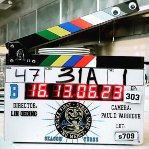 Lin Oeding Instagram - Cool to see this Forbes article that “Cobra Kai” is now the #1 show on Netflix!! Had the BEST time directing this show for creators @jonhurwitz @healdrules @haydenschlossberg101 - Fun times, great writing, cast & crew. Swipe Right ➡️ to see pics! 👊🏼Check it out on @netflix 🐍🥋