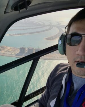 Lin Oeding Instagram - Quick stop at the Burj Al Arab. Learned today that it took 3000 companies, 250 designers, and 3500 workers on site daily to build this hotel. Starting in 1994, it took 2 years just to build the artificial island to support the weight, and another 3 years to build the hotel. Pretty crazy, huh?
