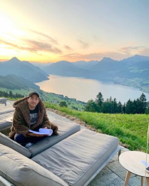 Lin Oeding Instagram - Celebrating my birthday week in Europe, reading scripts, visiting friends, and enjoy scenery. Wouldn’t want it any other way 🙏🏼 #62 #AsiansNeverAge