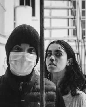 Lina El Arabi Instagram - Fin de tournage pour « Laena (la malédiction) ». @abeldanan arrive avec son premier film pour vous retourner le coeur. 🌪