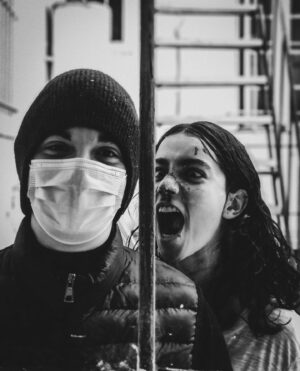 Lina El Arabi Instagram - Fin de tournage pour « Laena (la malédiction) ». @abeldanan arrive avec son premier film pour vous retourner le coeur. 🌪